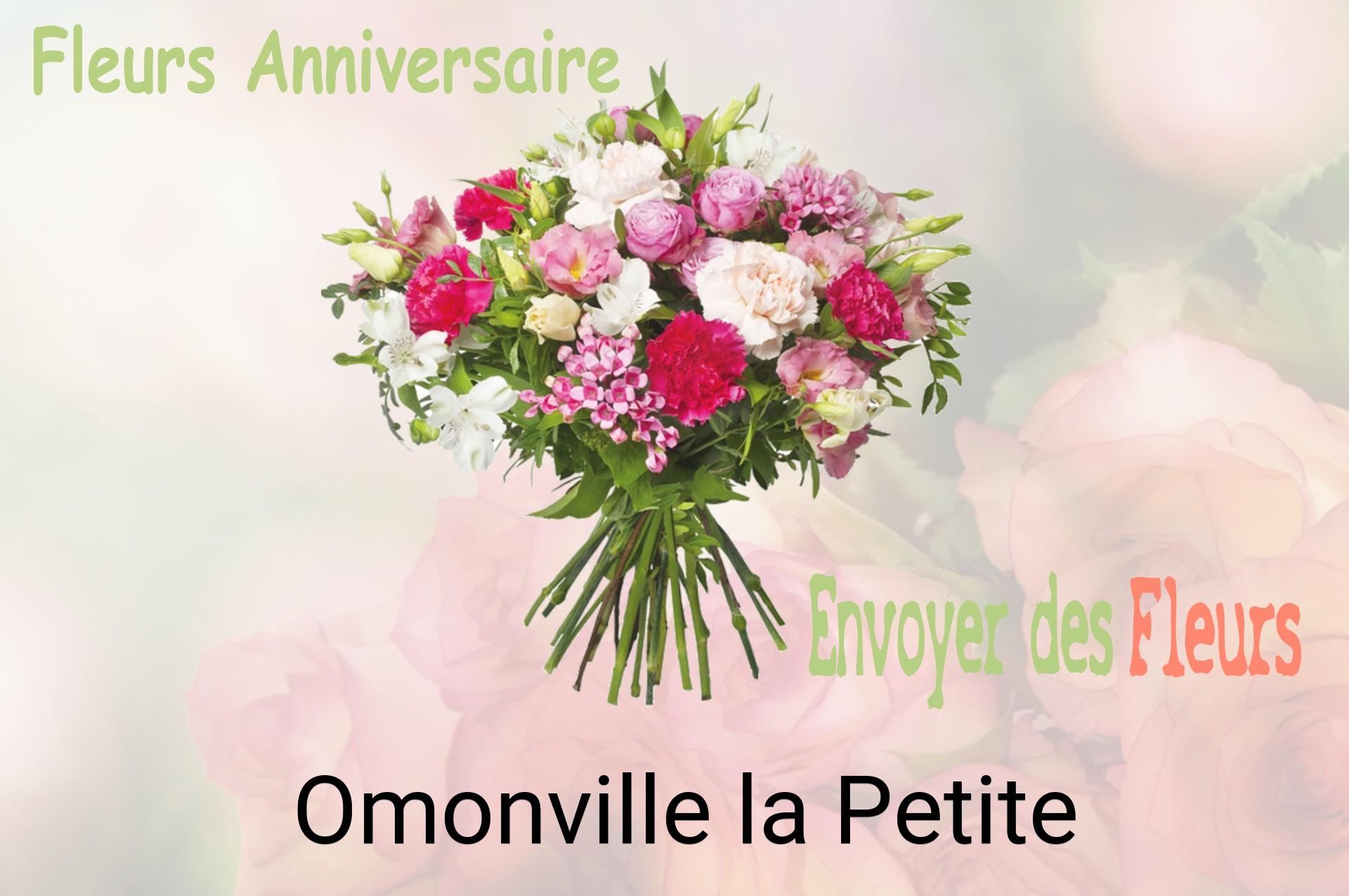Bouquet de fleurs d’anniversaire livré à Omonville-la-Petite