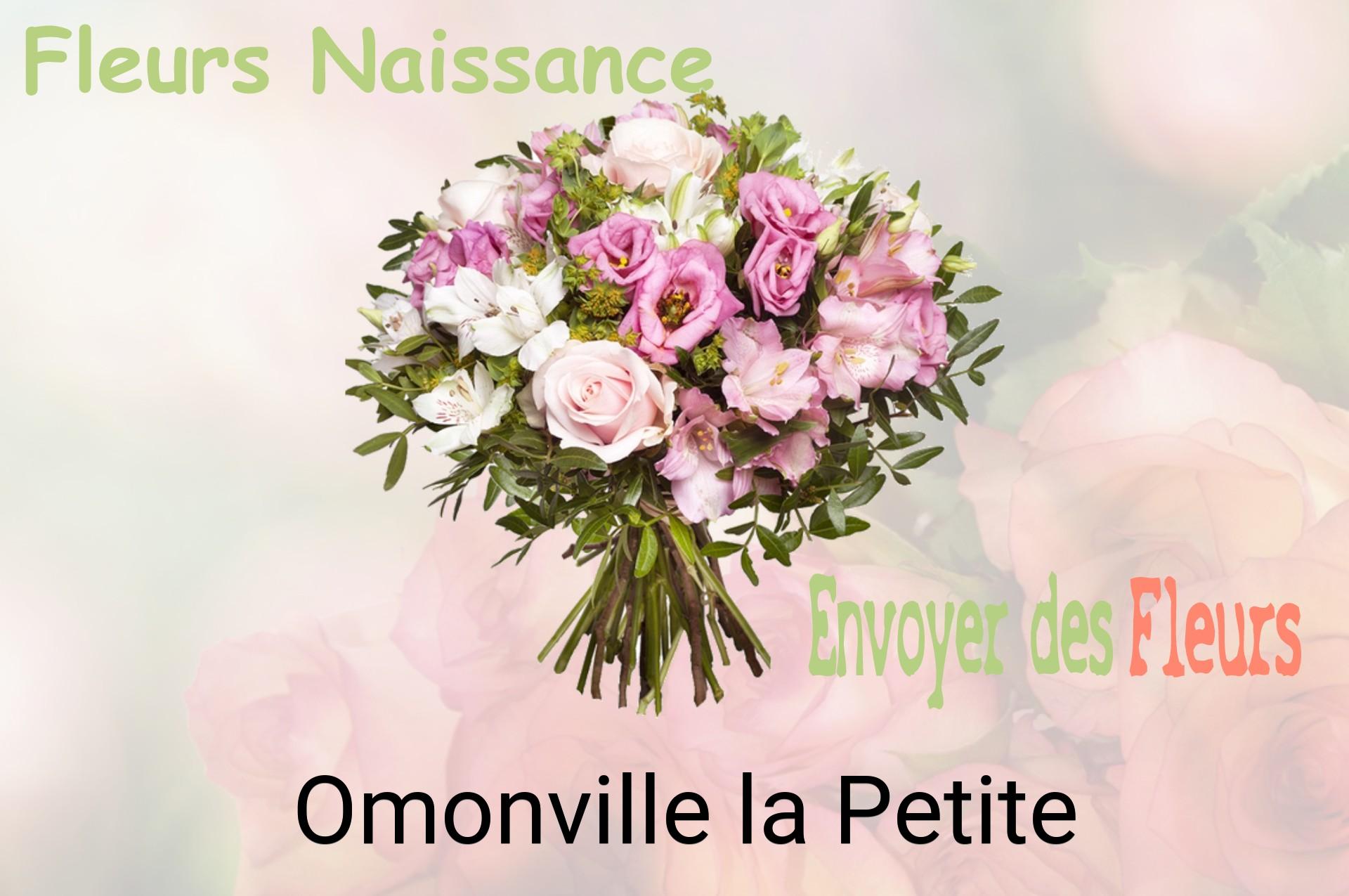 Bouquet de fleurs de naissance livré à Omonville-la-Petite