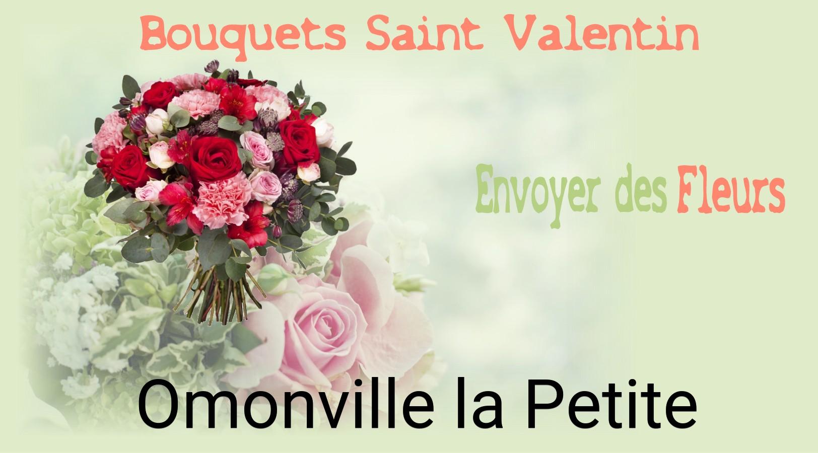 Roses de Saint-Valentin livrées à Omonville-la-Petite